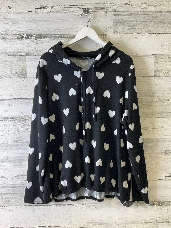 Top Long Sleeve By Lane Bryant In Black, Size: 3x