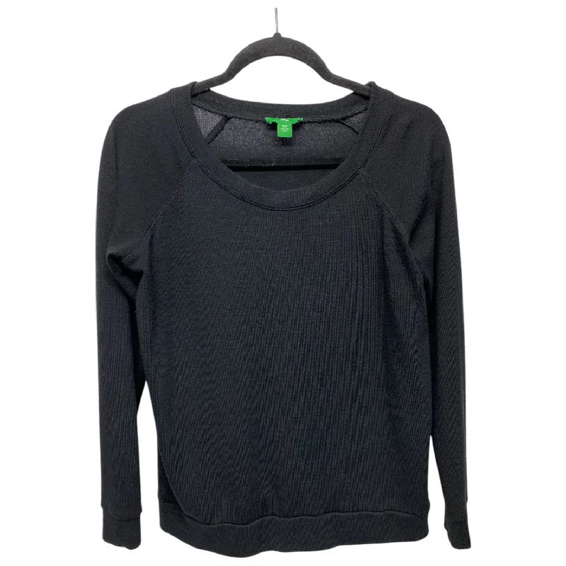 Top Long Sleeve Basic By Dip In Black, Size: Xs