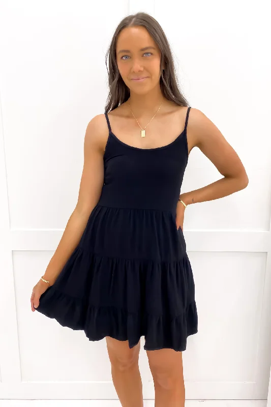 Sole Mini Dress Black