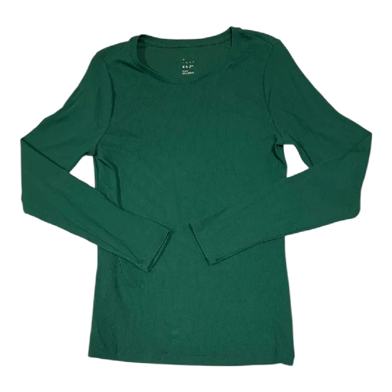 Top Long Sleeve By A New Day In Green, Size: S