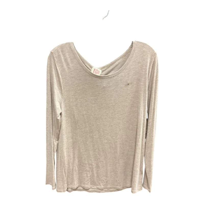 Top Long Sleeve By Maurices In Brown, Size: M