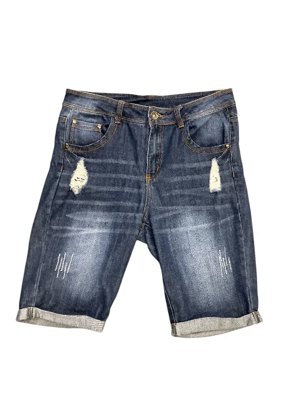 Shorts By Clothes Mentor In Blue Denim, Size: S