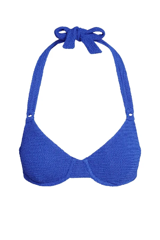 Honolulu Top - Cobalt Crinkle