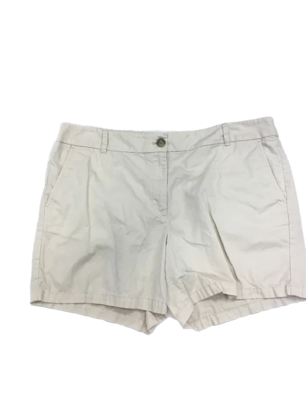 Shorts By Loft In Tan, Size: 16