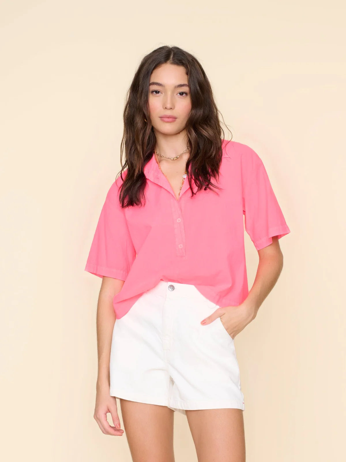 Ansel Top - Neon Pink