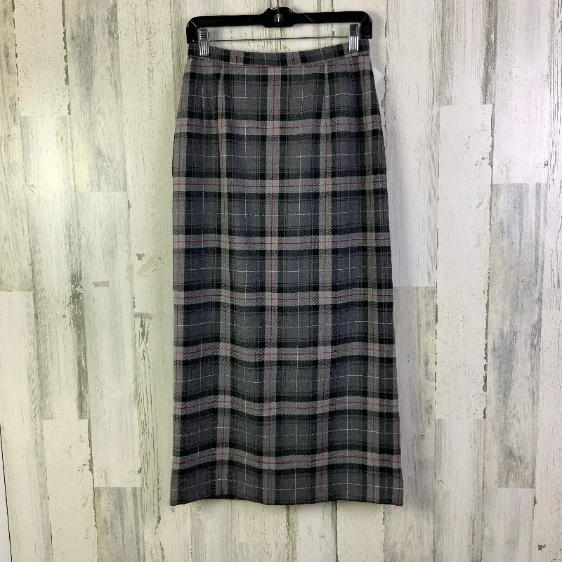 Skirt Maxi By Pendleton In Grey, Size: 6