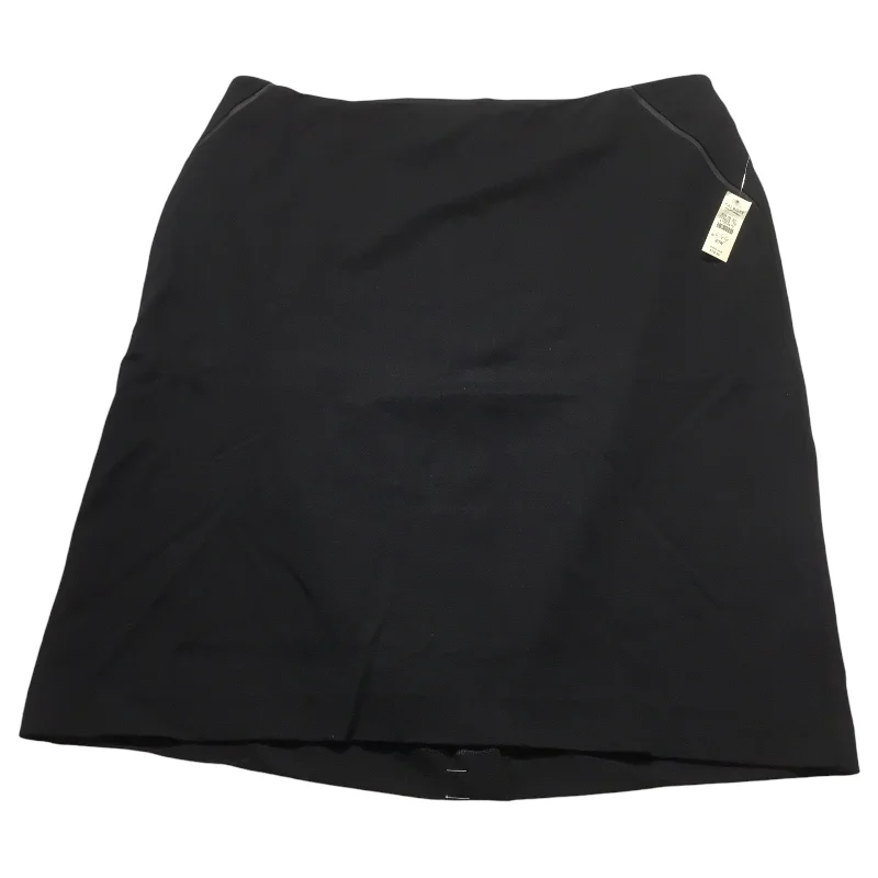 Skirt Midi By Talbots In Black, Size: 20w