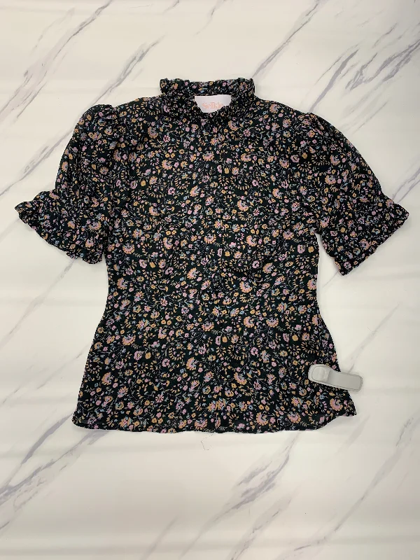 Top Short Sleeve By Cma In Floral Print, Size: Xs