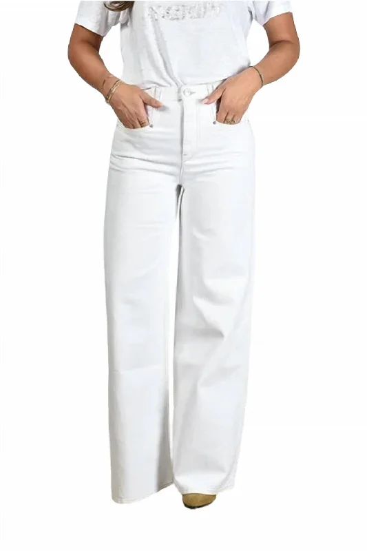 Lemony Pant In White