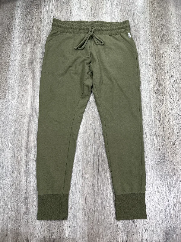 Pants Lounge By Free People In Green, Size: L