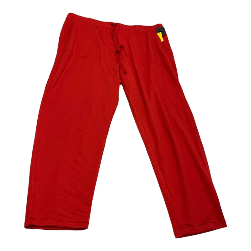 Pants Lounge By Lou And Grey In Red, Size: Xl