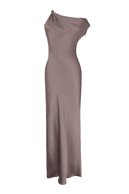 BM The Zaz Silk Gown - Ash