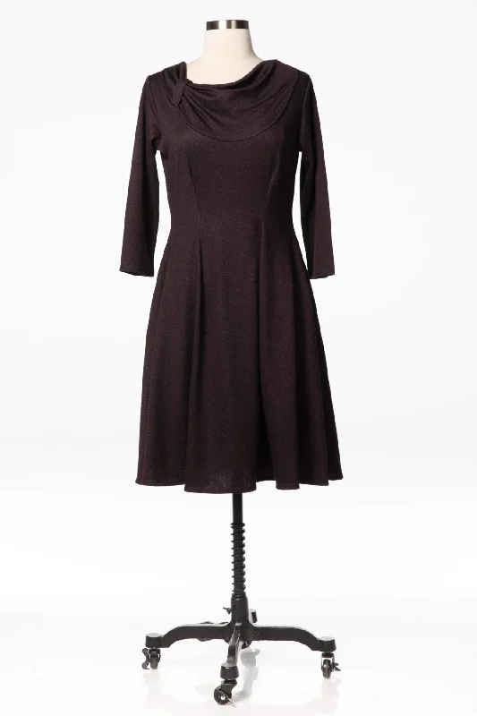 Claire Dress - Herringbone