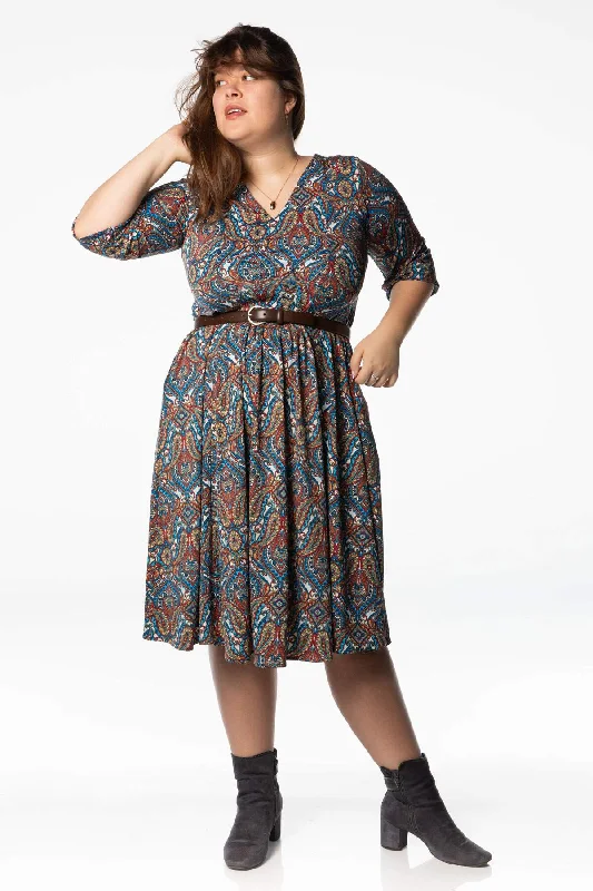 Nina Dress - Pretty Paisley